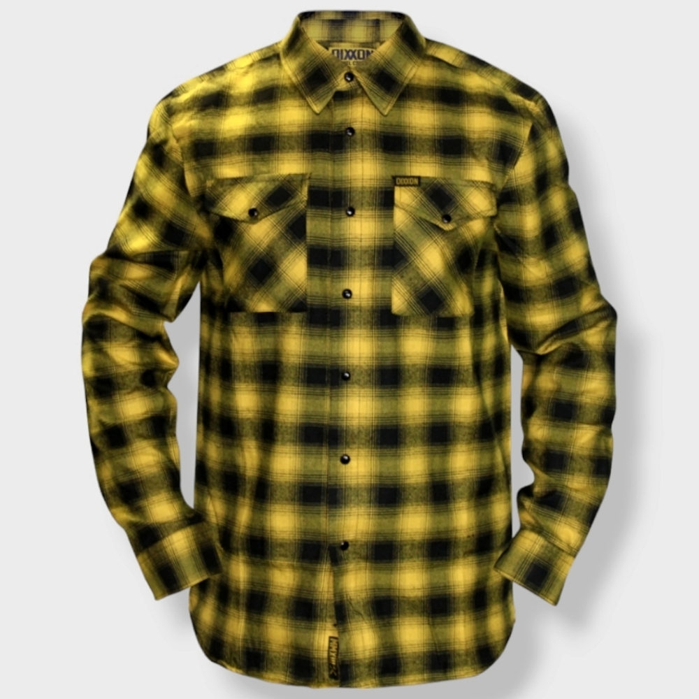 DIXXON OG Frisco 1318 Anniversary Edition Flannel Yellow Black